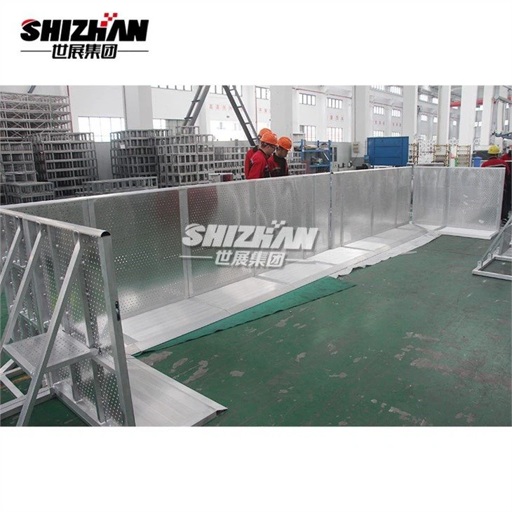 aluminium crowd barrier